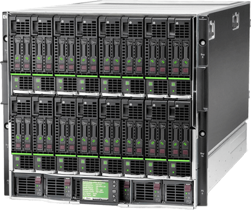 Nice-Hosting Standard-server hardware - C7000 bladecenter