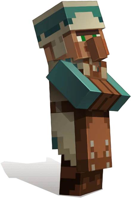 Minecraft Blue Villager
