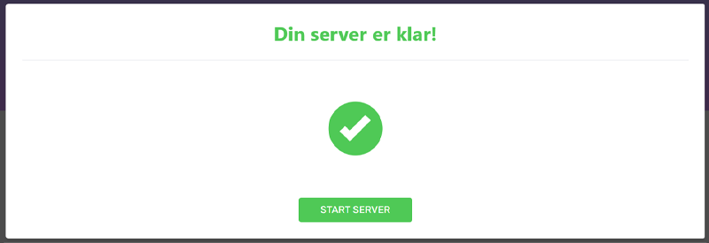 Start din server hos Nice-Hosting.dk